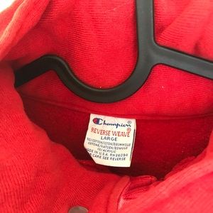 Champion Shirts - Vintage Champion sweatshirt red cool style Champion Shirts - Vintage Champion sweatshirt red cool style